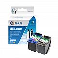  G&G  HP No.21/22 DJ3920/3940, PSC1410 Black/Tri-color Combo Pack