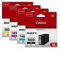  Canon PGI-1400XL Cyan/Magenta/Yellow/ Black Multi Pack
