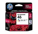  HP No.46 Ultra Ink Advantage Tri-color