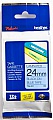  Brother 24mm Laminated blue, Print black