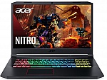 Ноутбук Acer Nitro 5 AN517-52 17.3FHD 144Hz IPS/Intel i7-10750H/16/512F/NVD3060-6/Lin/Black